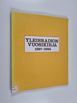 Yleisradion vuosikirja 1987-1988