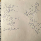 William Clarke Blues Band + Lowell Fulson nimikirjoitukset - pikkukuva 1