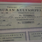 10 kpl Talonki Auran Kultaseppä , osakekirjaan kuuluvat - pikkukuva 4