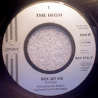 THE HIGH :: BOX SET GO :: VINYYLI 7" UK 1991 - pikkukuva 3
