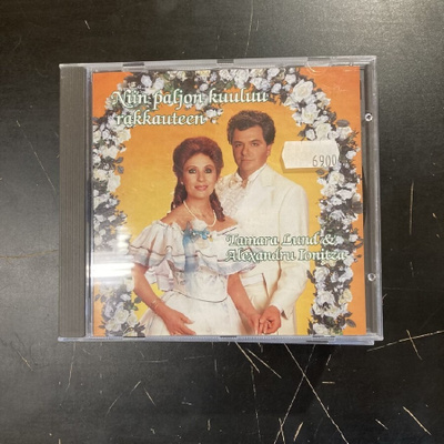 Tamara Lund & Alexandru Ionitza - Niin paljon kuuluu CD