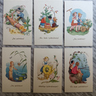 Wendelin kortit 388, 389, 390, 392, 393,395 kulkemattomia - pikkukuva 1