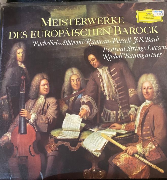 Meisterwerke Des Europaischen Barock DG LP