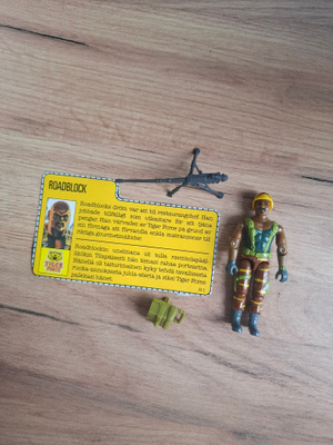 G.I. Joe: Tiger Force Roadblock (v3, 1988) + kortti