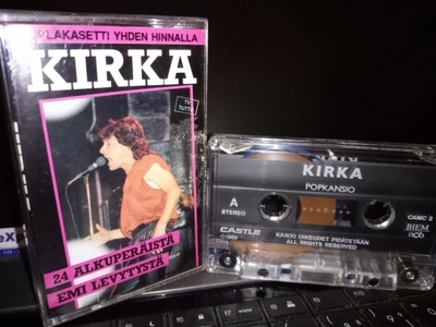 C-KASETTI : KIRKA : ISKELMÄKANSIO ( SIS POSTIKULU)