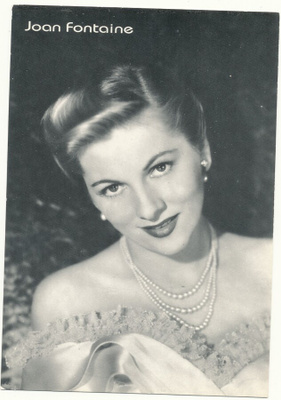Filmitähti JOAN FONTAINE