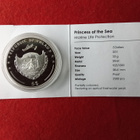 PALAU VALTIO PRINCESS OF THE Sea 2011 5 DOLLAR. HOP. PROOF - pikkukuva 1