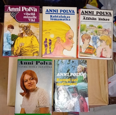 Anni Polva 10 kpl kovakantinen valitse