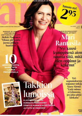 Anna n:o 11 2023 Mari Rantasila. Heikki Paasonen. Annakka