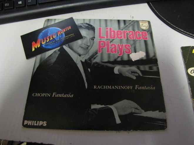 LIBERACE PLAYS - FANTASIA EX-/EX- 7''
