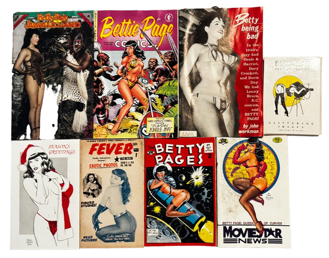 BETTY PAGE isopaku PINUP burleski BONDAGE