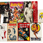 BETTY PAGE isopaku PINUP burleski BONDAGE - pikkukuva 1