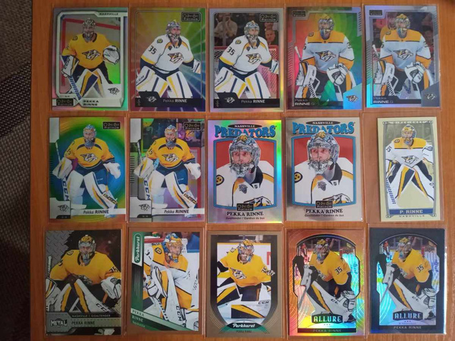 Pekka Rinne erikoiskortteja 1€/kpl