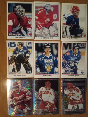 1995 Panini Hockey '95 World Championship Stickers alk 0,5e