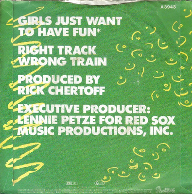 CYNDI LAUPER - GIRLS JUST WANNA HAVE FUN