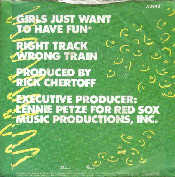 CYNDI LAUPER - GIRLS JUST WANNA HAVE FUN