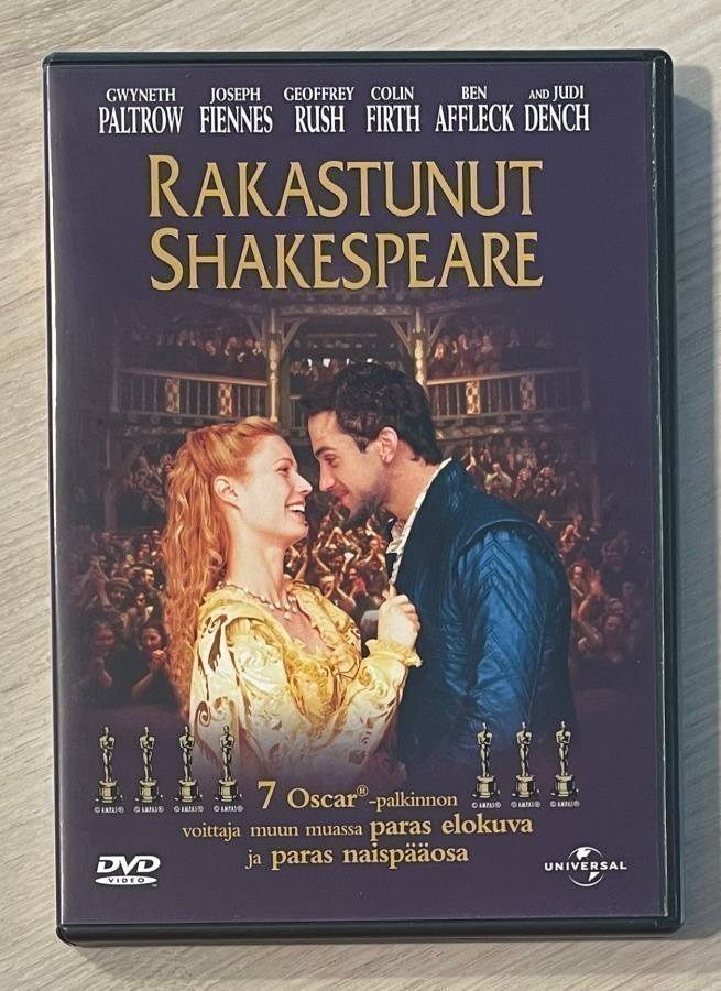 Rakastunut Shakespeare (1998) Gwyneth Paltrow & Ben Affleck