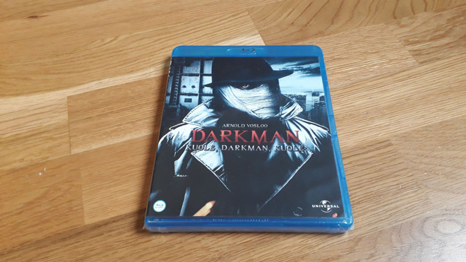 Darkman 3 : Kuole Darkman, Kuole Blu-ray Suomijulkaisu