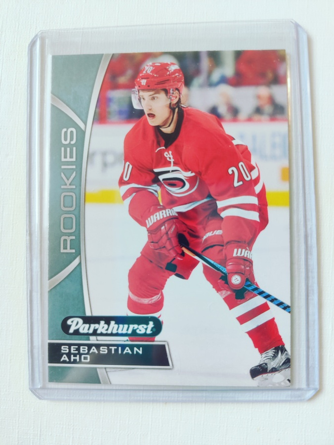 Sebastian Aho - 16-17 Parkhurst Rookies Blue