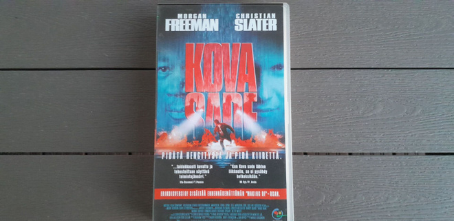 VHS: Kova Sade (Morgan Freeman, Christian Slater 1997)