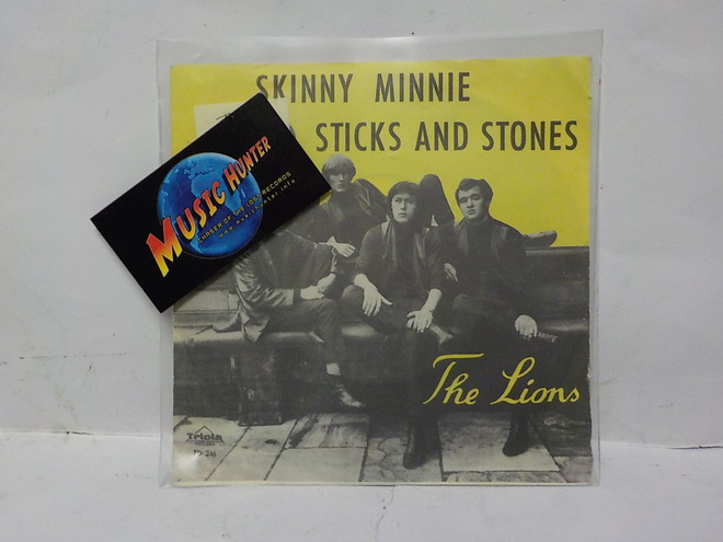 THE LIONS - SKINNY MINNIE EX+/EX+ 7" SINGLE
