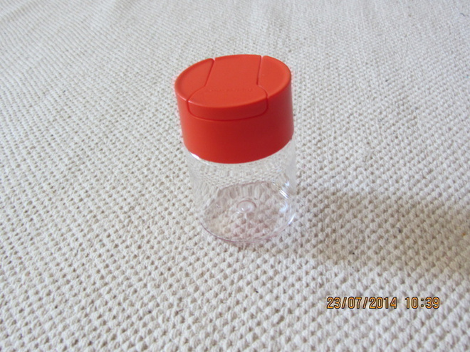 Tupperware CondiServer säilytyspurkki 1,3dl, oranssi, uusi