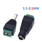 DC 5,5 mm x 2,1 mm Uros/Naaras Adapteri - pikkukuva 1