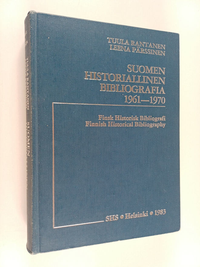 Tuula Rantanen : Suomen historiallinen bibliografia 1971-...