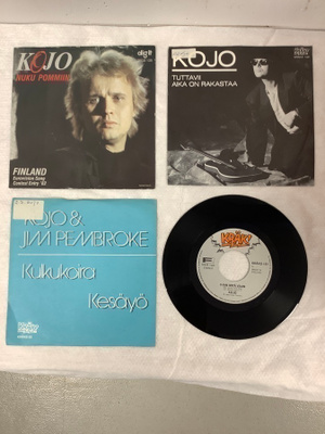 4 X KOJO 7" PS (JIM PEMBROKE) SINGLELEVYT