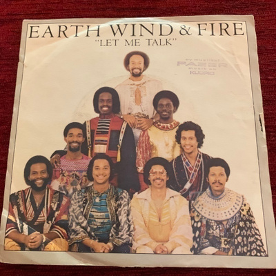 EARTH,WIND & FIRE: Let Me Talk * Version *EUR 1980