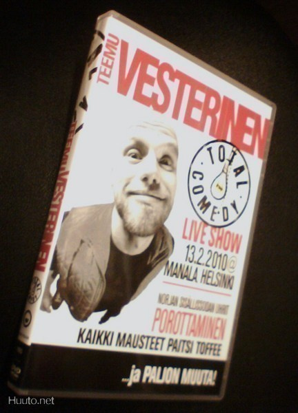 TEEMU VESTERINEN Live Show 13.2.2010 Manala Hki DVD