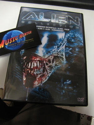 ALIEN - COLLECTION 4DVD UUSI KORKKAAMAON MUOVEISSAAN