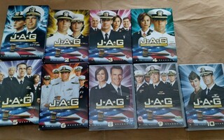 JAG kaudet 1-6 sekä 8-10