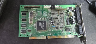 Creative sound blaster 16 ct2940, ISA-väylä, testattu.