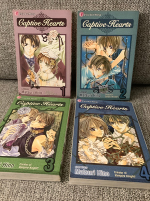 CAPTIVE HEARTS  1,2,3,4   (ENGL.)