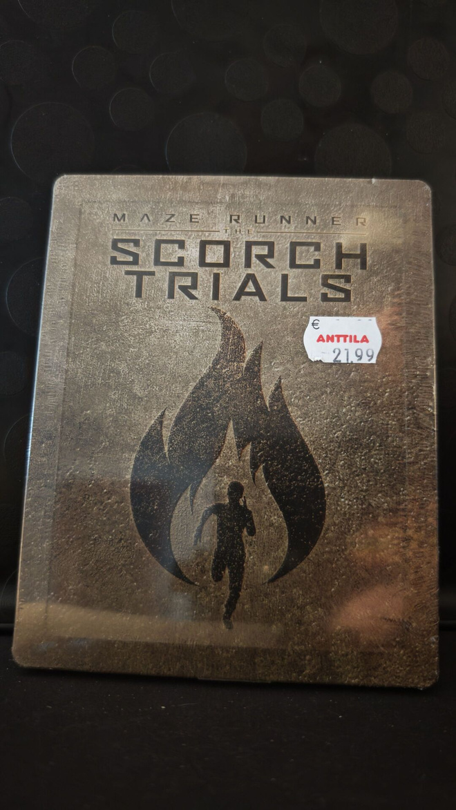The Maze runner: Scorch Trials (Steelbook ja avaamaton!)