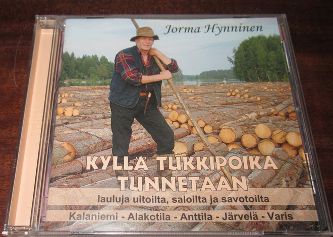 Jorma Hynninnen Kyllä tukkipoika tunnetaan cd