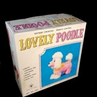 Vanha Lovely Poodle leikkikoira 1960 luvulta alkuperäisessä - pikkukuva 1