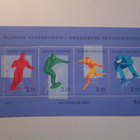 POSTITUORE POSTIMERKKIBLOKKI 1991 NUORTEN HARRASTUKSIA - pikkukuva 1