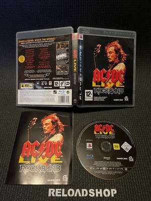 AC/DC Live Rockband PS3 - CiB