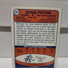 2001-02 Topps Rookie Reprints #195 Denis Potvin - pikkukuva 2