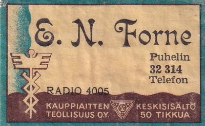E, N. Forne, Radio 4005, 1/12