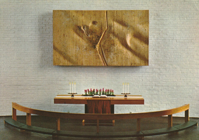 KIRKKOKORTTI - ORIVEDEN KIRKKO - SISÄKUVA - 2/2