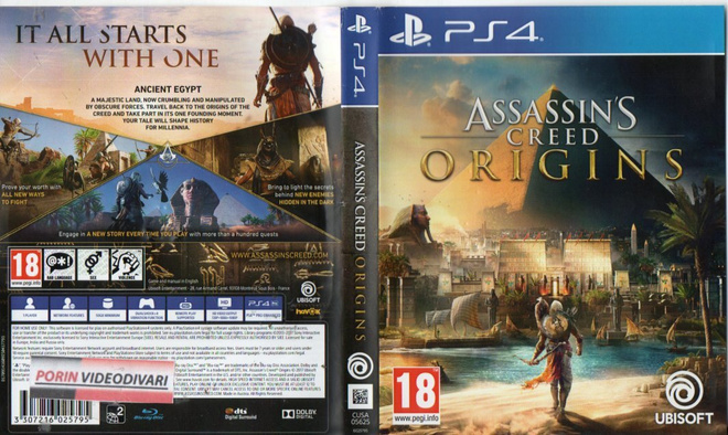 Assassin´S Creed Origins	(23 369)	k		PS4							(18) - ikäraj