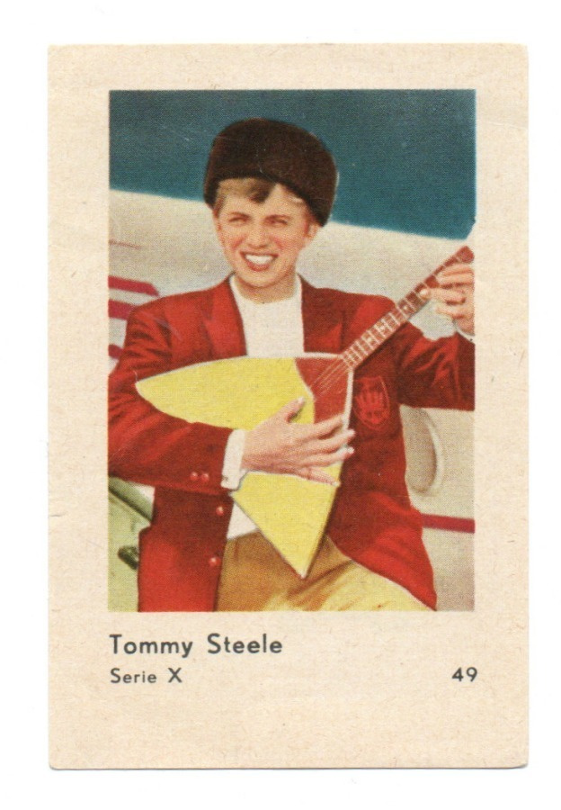 Serie X n:o 49 Tommy Steele  Purkkakuva
