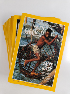 National geographic vuosikerta 1991 (Joulukuun numero puu...