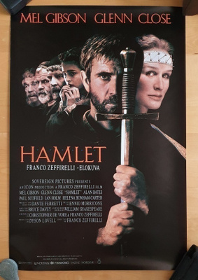 Hamlet – elokuvan juliste (n 39,5 x 60 cm)