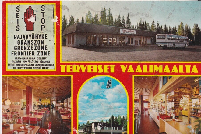 Vaalimaa monikuvakortti ,   e222