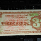 British Armed Forces 3 Pence 2 nd serie F-VF - pikkukuva 1