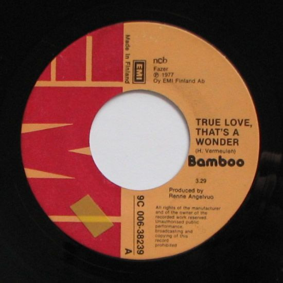 Single: Bamboo - True Love, That''s A Wonder / Hold Me Tight